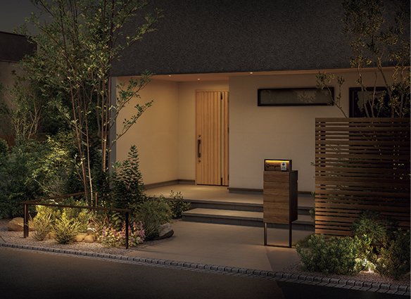 明るさで暗がりを減らし、不在を気づかせない