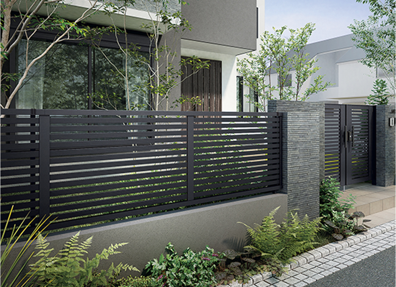 フェンスを設けて敷地の侵入ハードルを高める